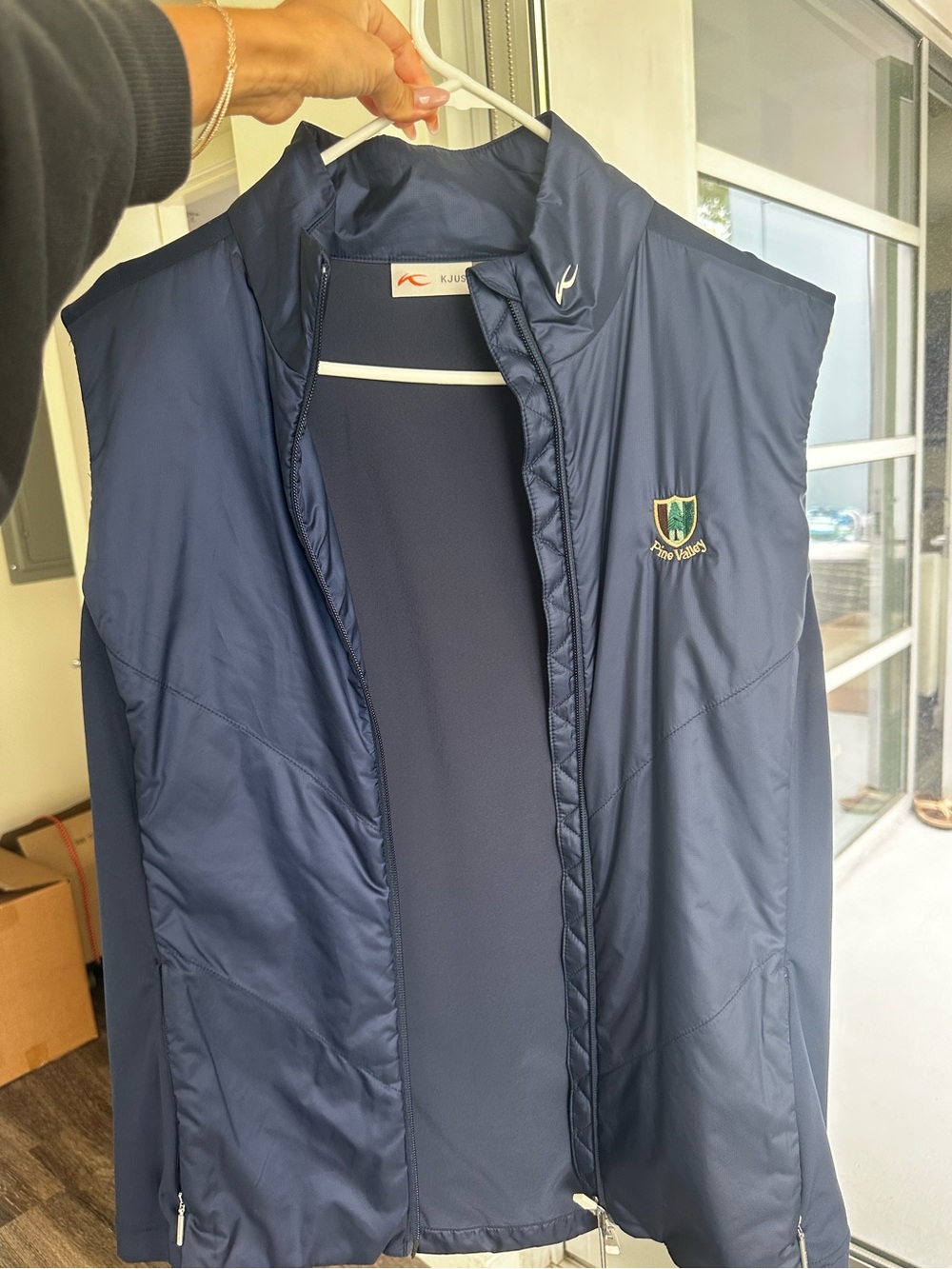 Pine Valley Golf, Women’s  XL Navy Lightweight Quilted Vest